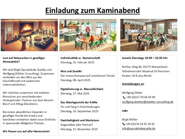 Kaminabend Kaminabend